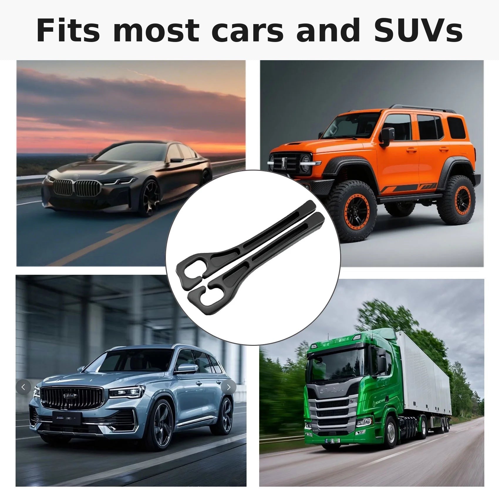 Seat gap catcher, fits most cars and SUVs