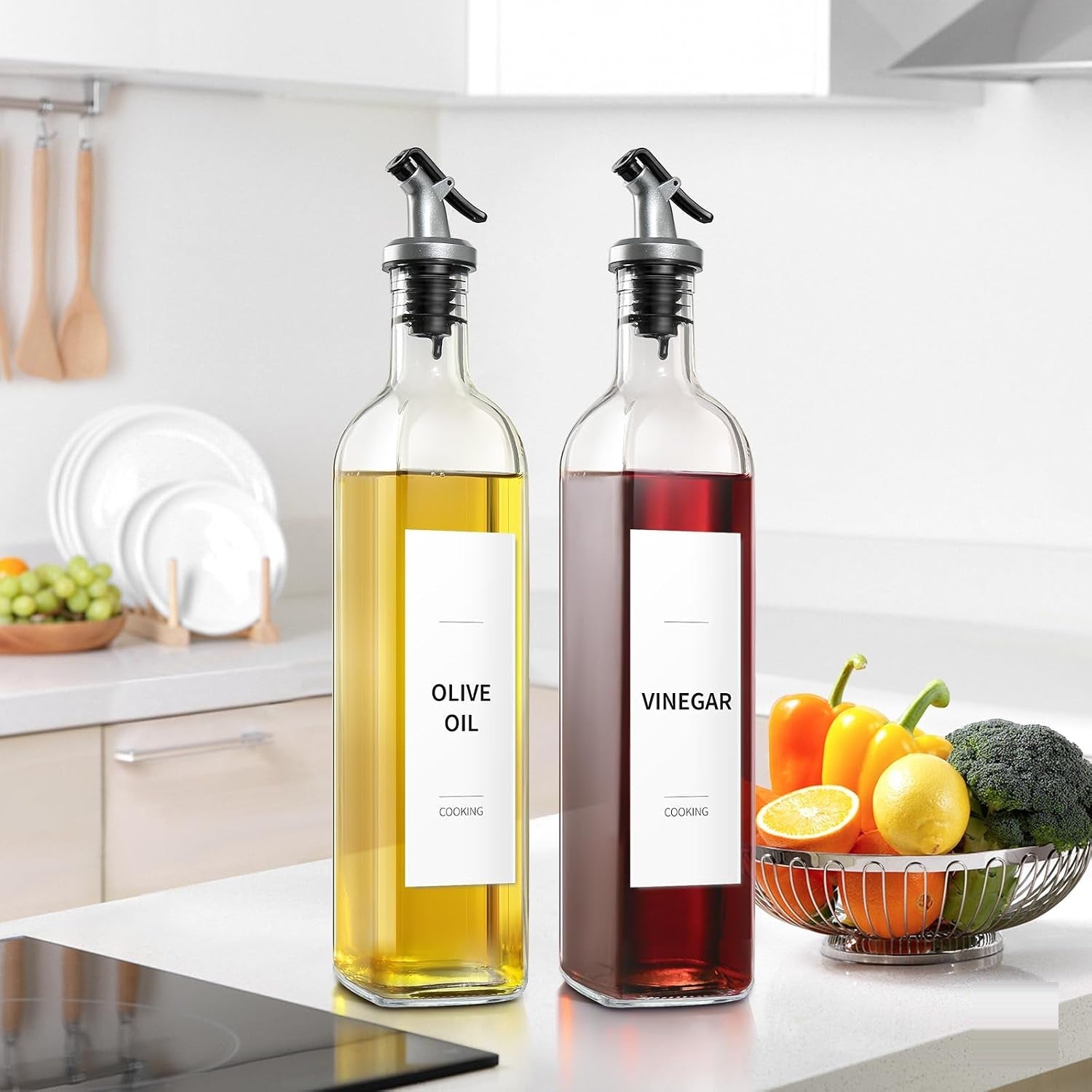 Glass Oil Dispenser (2-pack)